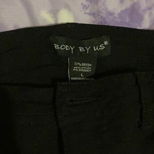 Black professional, business casual pants